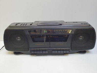 Siemens RD 118 G4 Defekt Ghettoblaster Micro Radio ANLAGE Deck Kassette HIFI