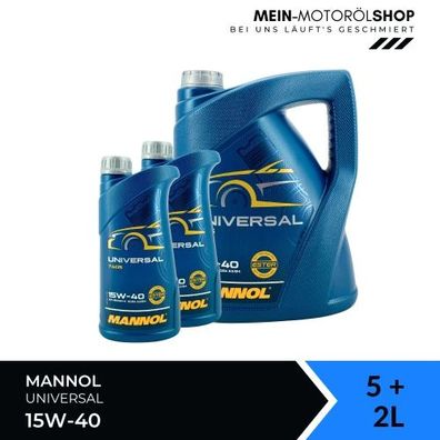 Mannol Universal 15W-40 5 + 2 Liter