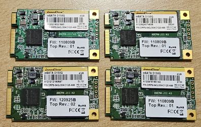 4x 4GB M. SATA mSATA mini PCIe SSD Festplatte Memory Card für Fujitsu Furto