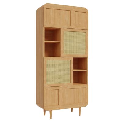 Wohnzimmerschrank Jamaika 1 Elegancia Oak 95x212x41 cm Schrank