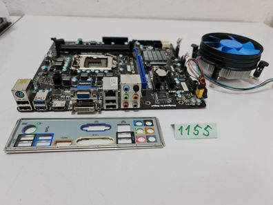 MSI H61MA-E35 MS-7740 Mainboard mit Blende & Kühler Ohne CPU 1155 i3/ i5/ i7 3. Ge