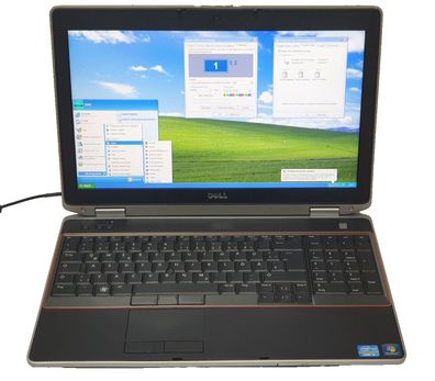 DELL Latitude E6520 Windows XP Gamer Laptop Notebook i5 4GB 500GB 15,6" + DockSt.