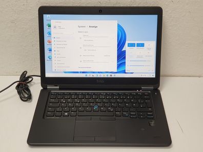 DELL E7450 i7-5600U 256GB SSD 8GB Notebook Laptop Win.11 14" für Schüler