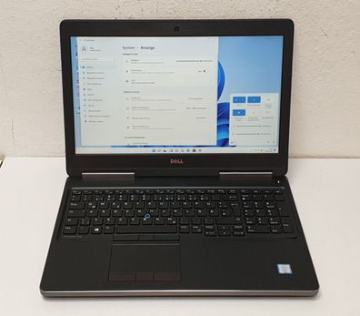 DELL 7520 i7-6920HQ 512GB SSD 16GB RAM Laptop Win.11 15.6" NVIDIA M1200 4GB DP