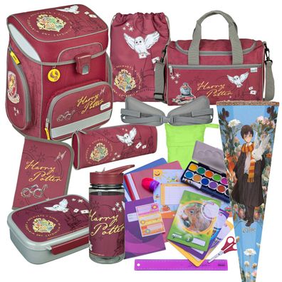 Scooli Schulranzen HARRY POTTER 23 Teile-Set Hogwarts Fantasy-Zuckertüte & v. Zubehör