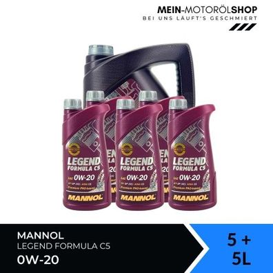 Mannol Legend Formula C5 0W-20 5 + 5 Liter