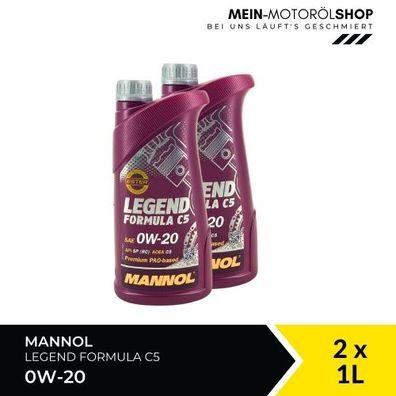 Mannol Legend Formula C5 0W-20 2x1 Liter