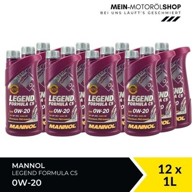 Mannol Legend Formula C5 0W-20 12x1 Liter