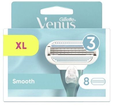 Gillette Venus Smooth Ersatzklingen, 8 Stk.