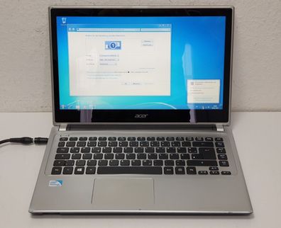 Acer V5-431P Touchscreen! Windows 7 Notebook 2117U 4Gb 256GB Laptop USB3 14.0"