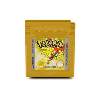 Gameboy Spiel Pokemon Gold - Goldene Edition