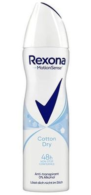 Rexona Cotton Dry 48h Antitranspirant Deo Spray 150ml