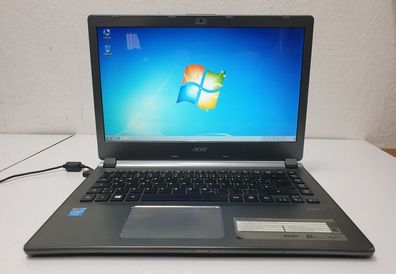 Acer Aspire V5-473 2955U Notebook 500GB HDD 8GB Laptop Windows 7 Pro HDMI 14"