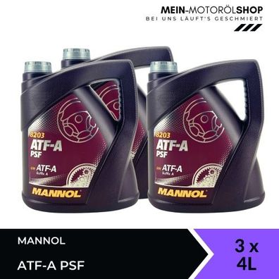 Mannol ATF-A PSF 3x4 Liter