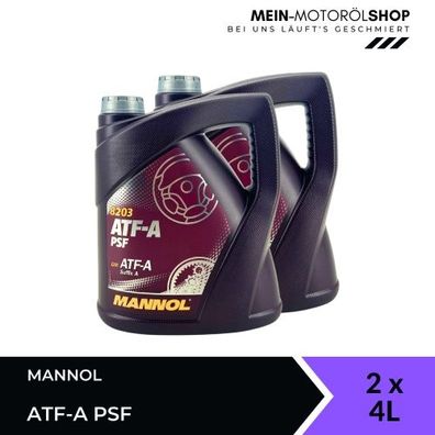 Mannol ATF-A PSF 2x4 Liter