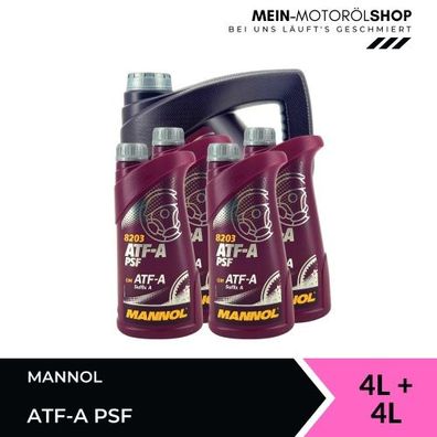 Mannol ATF-A PSF 4 + 4 Liter