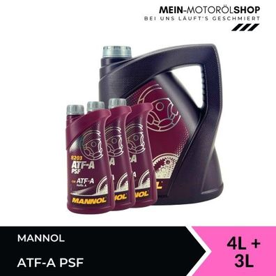 Mannol ATF-A PSF 4 + 3 Liter