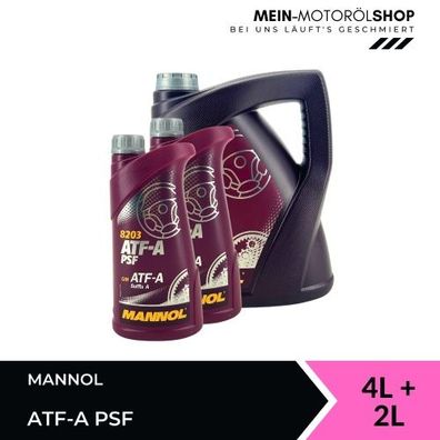 Mannol ATF-A PSF 4 + 2 Liter