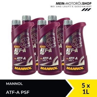 Mannol ATF-A PSF 5x1 Liter