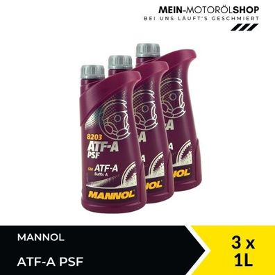 Mannol ATF-A PSF 3x1 Liter