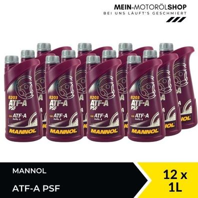 Mannol ATF-A PSF 12x1 Liter