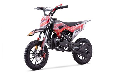 49cc mini Kinder Dirtbike Coyote VX Hydraulic UPSD fork E-Pullstart DLX 10"