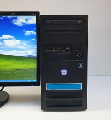 ASUS P8H61-MX R2.0 Windows XP Gamer PC Computer 3,30GHz 500GB 4GB DVD-RW