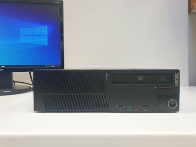 Lenovo ThinkCentre M Series PC i5-2400 3,10GHz 256GB Neu SSD 8GB Windows 10 Büro