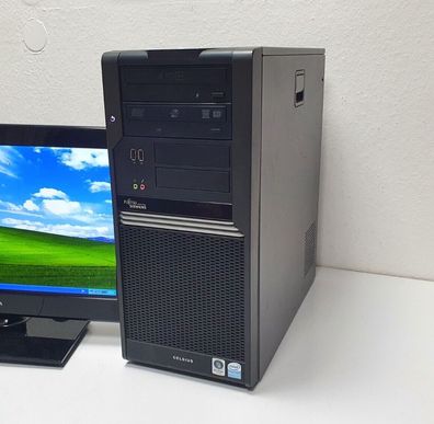 Siemens Celsius Windows XP PC 500GB 4GB 2xDVD-RW COM Computer für Maschinen