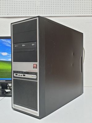 ASUS M5A78L-M 4x3,60Ghz Windows XP Gamer PC Computer 500GB 4GB HDMI DVI + Spiel!