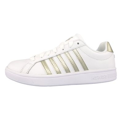 K-Swiss Tiebreak 97011-183 Weiß White/ Champagner