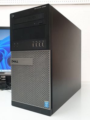 DELL Optiplex PC i5-4690 4x3,50GHz 16GB 512GB SSD Windows 11 Computer AMD R5 240