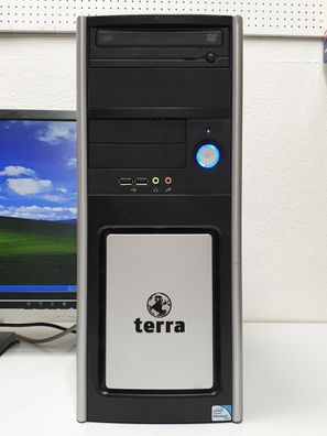 Terra Windows XP Gamer PC Computer 2,90GHz 500GB 4GB HDMI DVD 1GB Grafikkarte ..