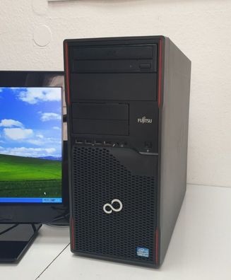 Fujitsu Windows XP Gamer PC Computer HD 4GB i5 4x 3,20GHz 1TB LPT COM RS 232 DVD