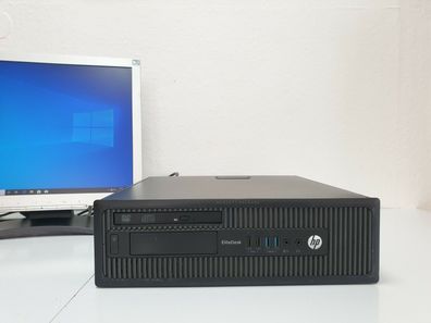 Schnelle HP PC i5-4570 3,20GHz 256GB Neu SSD 8GB Windows 10 Büro Computer Office