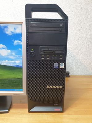 Lenovo Windows XP Gamer PC DVD 2,66 GHz 4GB LPT COM 250GB Computer Retro 512 GPU