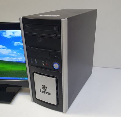 Terra Gigabyte GA-H81M-D2W Windows XP Gamer PC Computer i5 HD 500GB 4GB DVD Klas