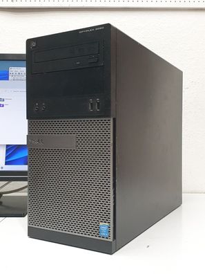 DELL Optiplex 3020 PC i5-4590 4x3,30GHz 16GB 512GB SSD Windows 11 Büro Computer