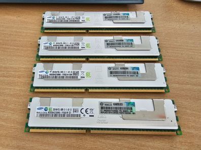 32GB 4Rx4 PC3L-8500R HP Samsung M393B4G70BM0-YF8Q8 Server RAM ECC Arbeitsspeiche