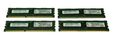 32 GB 4 x 8 GB 1Rx4 PC3L-12800R Server RAM ECC für Xeon Arbeitsspeicher Micron