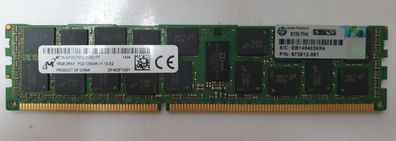 64GB 4 x 16GB 2Rx4 PC3-12800R Server ECC Arbeitsspeicher MICRON MT36JSF2G72PZ