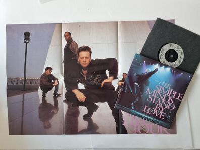 Simple Minds - Stand By Love 7'' Vinyl UK WITH POSTER