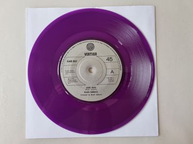 Black Sabbath - Hard Road 7'' Vinyl UK PURPLE VINYL