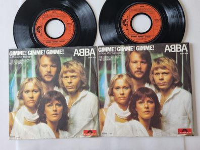 ABBA - Gimme! Gimme! Gimme! (A Man After Midnight) 2 x7'' BOTH COVERS!