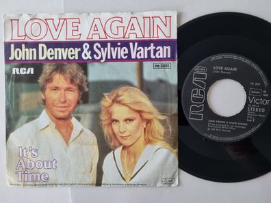 John Denver & Sylie Vartan - Love again 7'' Vinyl Germany