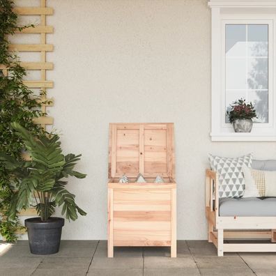 vidaXL Gartentruhe 50x49x56,5 cm Massivholz Tanne