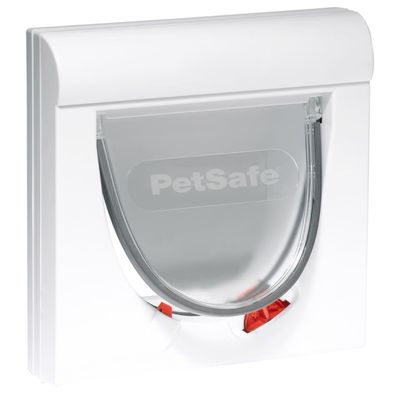 PetSafe Katzenklappe 4-Wege Magnetisch Classic 932 Weiß