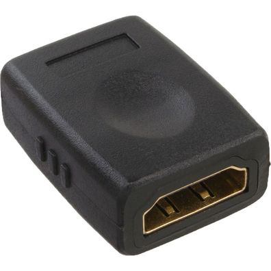 InLine® 17600G HDMI Adapter, HDMI A Buchse / Buchse, e Kontakte, 4K2K