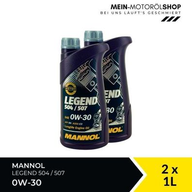 Mannol Legend 504/507 0W-30 2x1 Liter