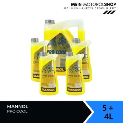 Mannol Pro Cool Kühlerfrostschutz 5 + 4 Liter